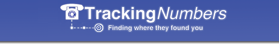 Tracking Numbers - Finding where they found you